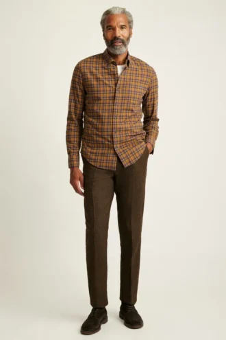 Stretch Lightweight Flannel Shirt