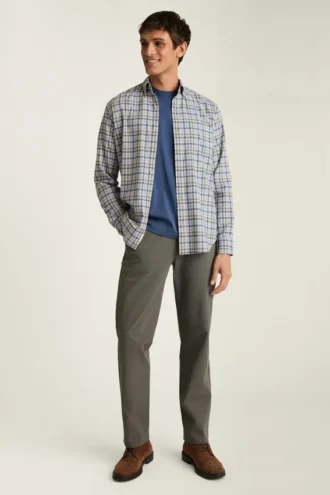 Stretch Lightweight Flannel Shirt