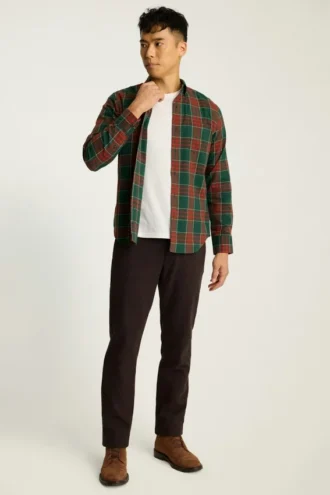 Stretch Lightweight Flannel Shirt