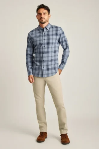 Stretch Lightweight Flannel Shirt