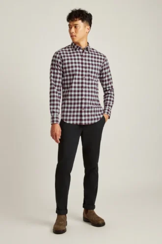 Stretch Lightweight Flannel Shirt