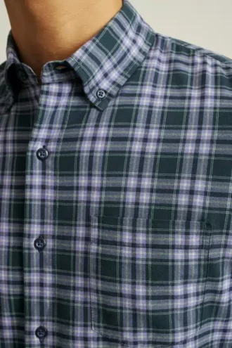 Stretch Lightweight Flannel Shirt