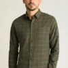 Stretch Lightweight Flannel Shirt
