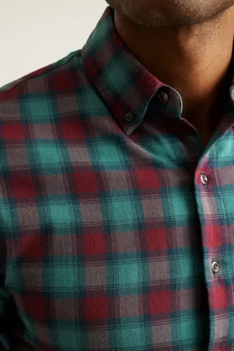 Stretch Lightweight Flannel Shirt