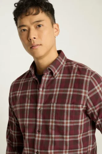 Stretch Lightweight Flannel Shirt