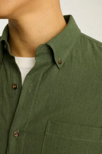 Stretch Lightweight Flannel Shirt