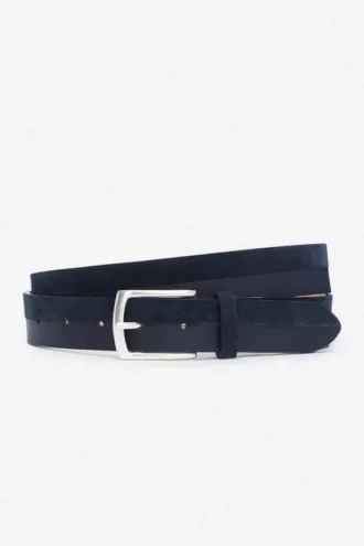 Suede and Leather Belt