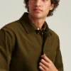 Sueded Italian Cotton Chore Suit Jacket