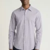 Tech Pique Button Down Shirt