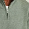 Textured Fleece Half-Zip