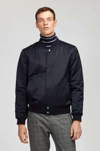 The Quilted Boulevard Bomber Jacket