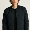 The Quilted Nylon Bomber