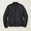 The Quilted Nylon Bomber