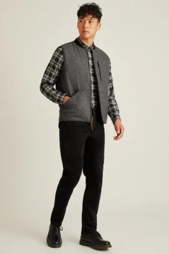 The Quilted Reversible Vest