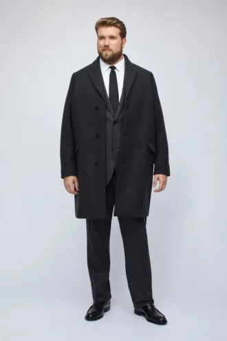 The Stretch Italian Wool Topcoat Extended Sizes