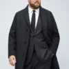 The Stretch Italian Wool Topcoat Extended Sizes