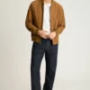 The Suede Bomber Jacket