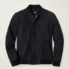 The Suede Bomber Jacket