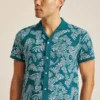 Trippy Floral Cabana Sweater Polo