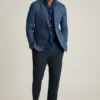 Unconstructed Italian Linen Blazer