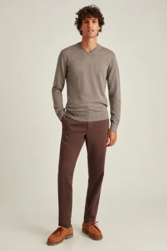 Washable Merino V-Neck Sweater