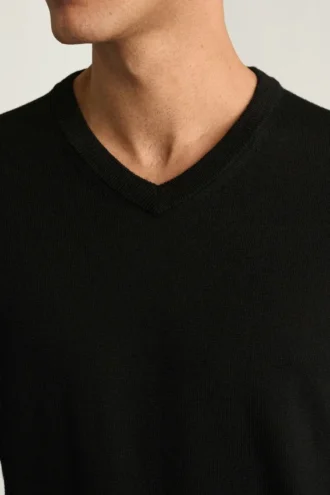 Washable Merino V-Neck Sweater