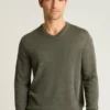 Washable Merino V-Neck Sweater