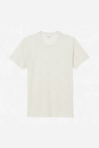 Yarn Spun Crew Neck Tee | Extended Sizes